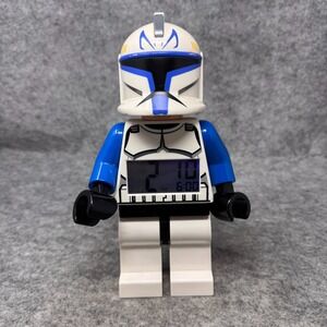 Lego Star Wars Captain Rex 2013 Mini Figure Alarm Clock Fully Functional 9"